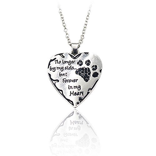 Xmas Love Wedding Crystal Cat Dog Pet Paws Claw Footprint Heart Pendant Necklace N5