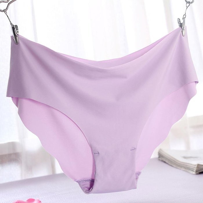Underpants ，Beautyvan Comfortable Vintage 1PC Women Invisible Underwear Thong Cotton Spandex Gas Seamless Crotch... N4