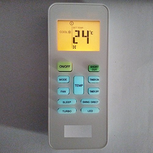 Generic Replacement Air Conditioner Remote Control for Carrier Springer Midea Rg52b/bge Compatible with Rg52b/... N6