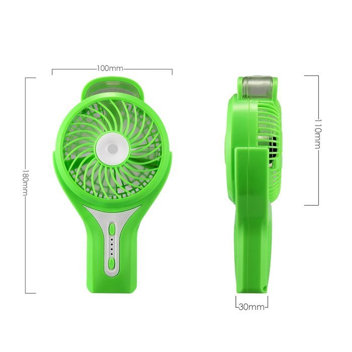 Handheld Fan Spray,SOONHUA 3 Modes Speed Rechargeable Mini Fan & 2 Modes Cool Misting Humidifier for Home Office... N23