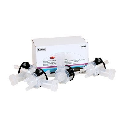 3M(TM) Accuspray(TM) Atomizing Head, 16611, 1.8 mm, 4 per kit, 6 kits per case You are purchasing the Min order...