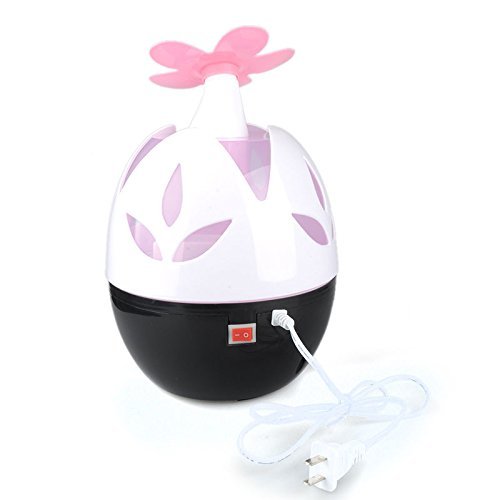 OFTEN&reg; Ultrasonic Sunflower Mute Air Room Humidifier Purifier (Pink) N5