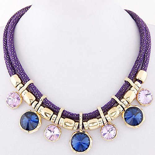 1 Piece Charm Beauty Women's Ladies Chain Pendant Bib Statement Necklace Jewelry N4