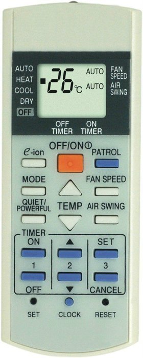 Generic Universal Air Conditioner Remote Control for Panasonic A75C2606 A75C2632