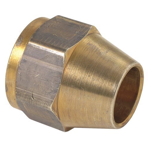 Brasscraft 41S-6 3/8 O.D. Nut, Rough Brass by BrassCraft