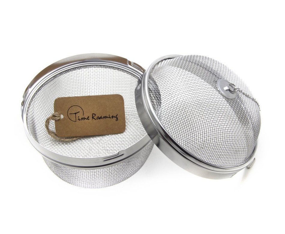 Time Roaming 5.1"D stainless steel mesh tea ball infuser