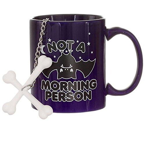 CFHKStore 1 Pc Infuser Silicone Cross Bones Leaf Tea Strainer