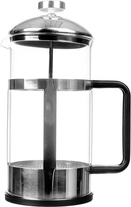Professional French Press Coffee Maker - Stylish 34 Oz Stainless Steel & Glass French Press Coffee Press & Tea...