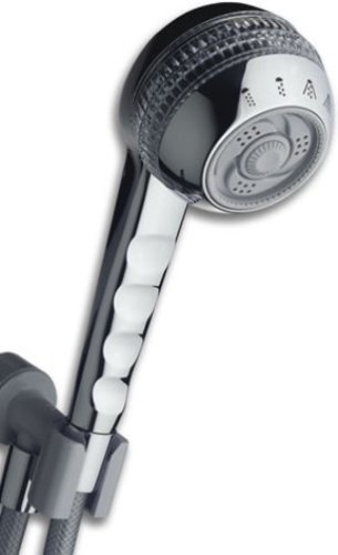Waterpik SM-453CG Original 4-Mode Massage Handheld Shower, Chrome/Crystal by Waterpik