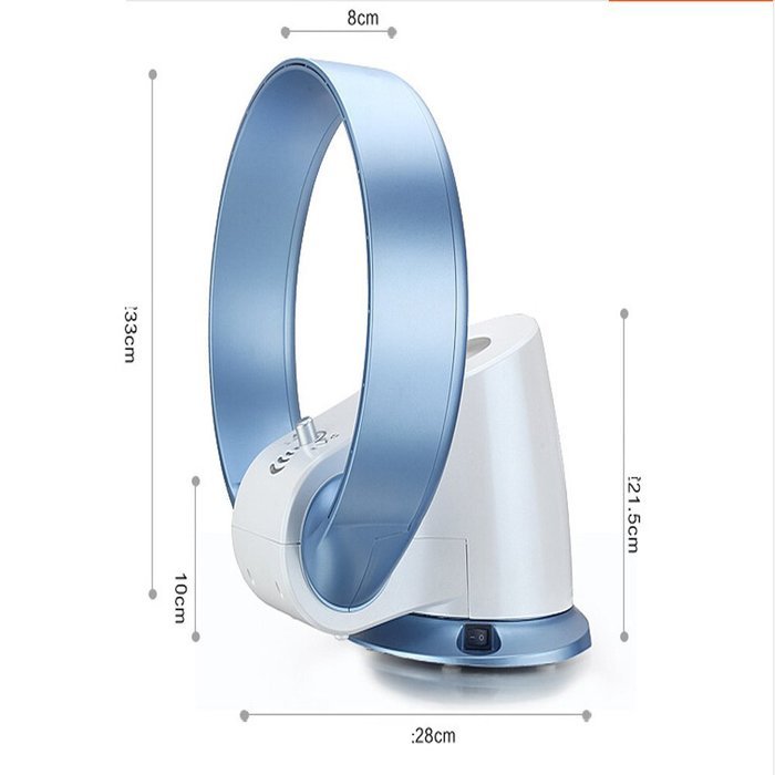 YangshyshopFan Silent Negative Ion Remote Control Electric Fan Hanging Wall Type Fan N3