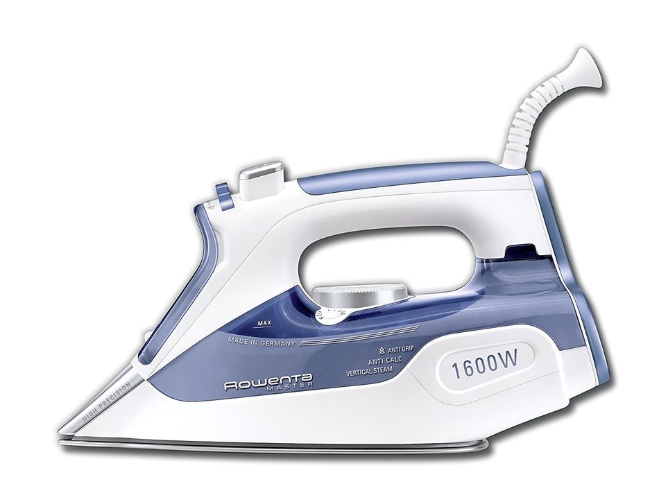 Rowenta DW9050 Master Iron 1600W with INOX Stainless Steel Soleplate Auto-off Anti-drip Precision Tip, Purple