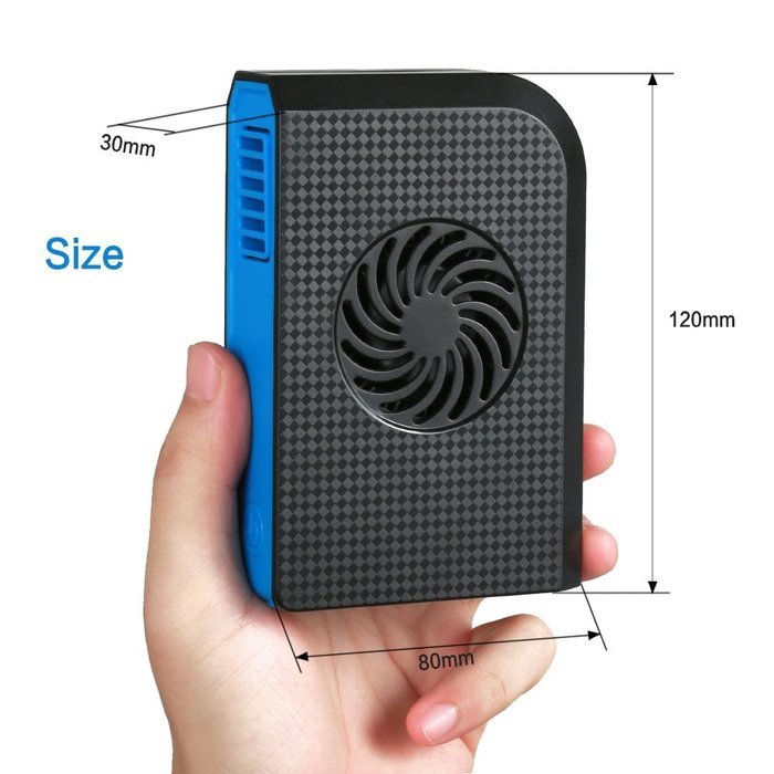 Portable Power Bank Fan Skyocean Mini Rechargeable Personal Fan with 6000mAh Portable Charger Best For Traveling... N13