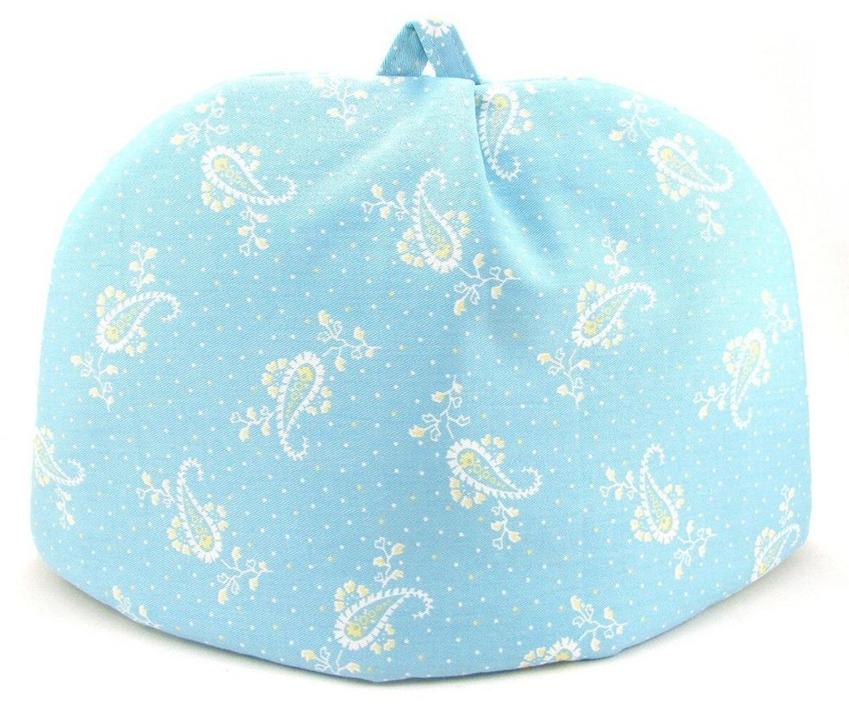 Traditional English Dome Tea Cozie Fully Lined (Holiday Elegance Ruby) N2
