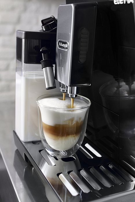 Delonghi ECAM45760B Digital Super Automatic Espresso Machine with Latte Crema System, Black