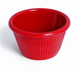 Gessner Products IW-0383A-R 3 oz. Fluted ramekin- Case of 12