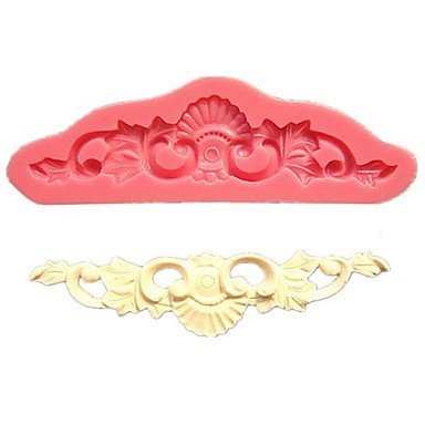 Y&XL&H Fan Shell Shape Lace Relief Cake&Chocolate Molds