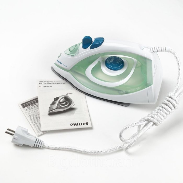 Philips Steam Iron GC1930 Non-stick Spray Soleplate 220V N3