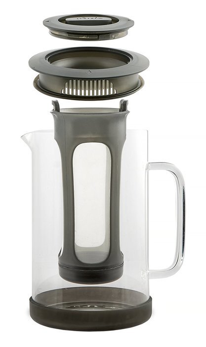 Primula Pace Cold Brew Coffee Maker - Drip Proof Lid and Filter Core - Makes 65% Less Acidic Coffee Than Heat...