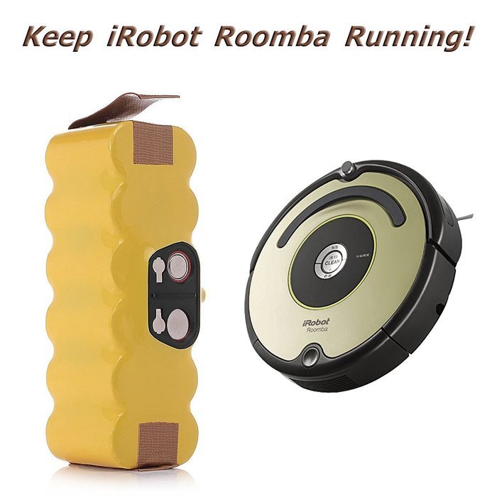 Powerextra Roomba Replacement Battery(3500mAh) Rechargeable for Irobot Roomba 500 510 530 532 535 536 540 550... N3