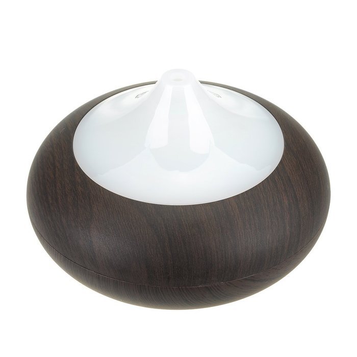 VicTsing Aromatherapy Cool Mist Humidifier with 7 Color LED Lights, Wood Grain, 140ml N12