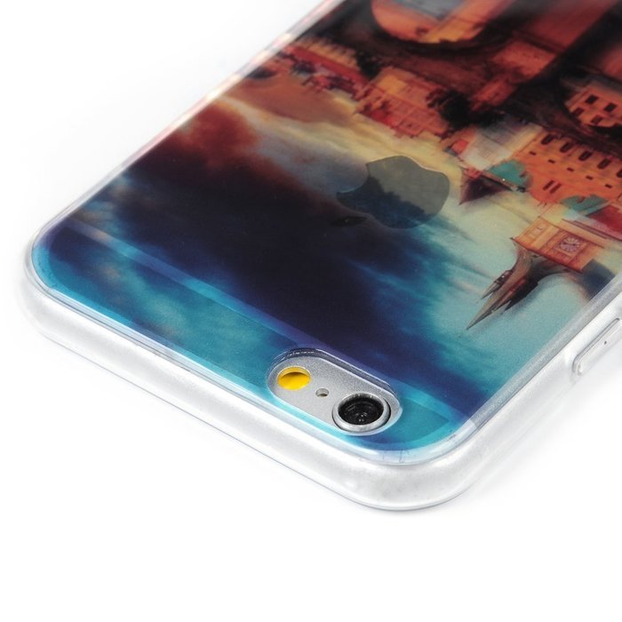 iPhone 6S Plus Case,iPhone 6 Plus Case (5.5") - Scenery Series Slim Fit Shock-absorption Soft TPU Rubber Skin... N35
