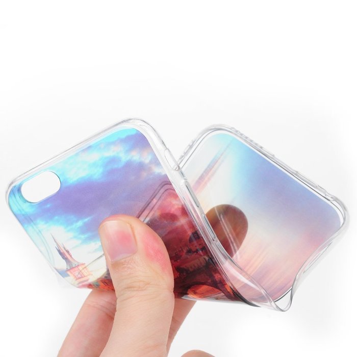 iPhone 6S Plus Case,iPhone 6 Plus Case (5.5") - Scenery Series Slim Fit Shock-absorption Soft TPU Rubber Skin... N36
