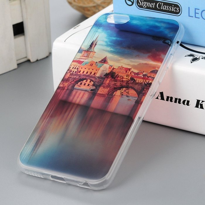iPhone 6S Plus Case,iPhone 6 Plus Case (5.5") - Scenery Series Slim Fit Shock-absorption Soft TPU Rubber Skin... N37