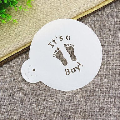 Y&XL&H It's a Boy/Girl Cookie Top, Cupcake Stencil, Stencil for Cake Decorating,Cookie Stencil, N2