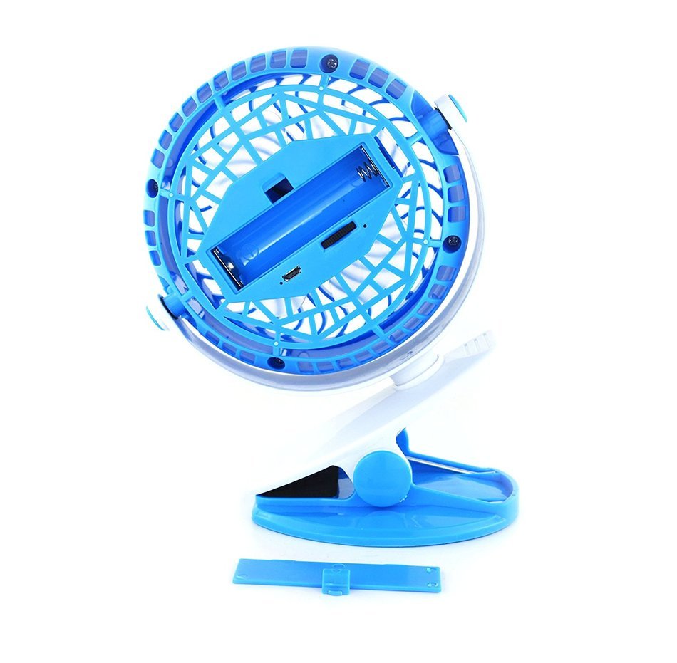 SAMYO 360 Degree Rotation Adjustable Personal Portable Fan ,Mini Table Fan for Home and Office,Two Types of Power... N2