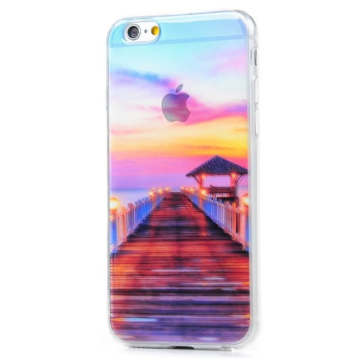iPhone 6S Plus Case,iPhone 6 Plus Case (5.5") - Scenery Series Slim Fit Shock-absorption Soft TPU Rubber Skin... N43