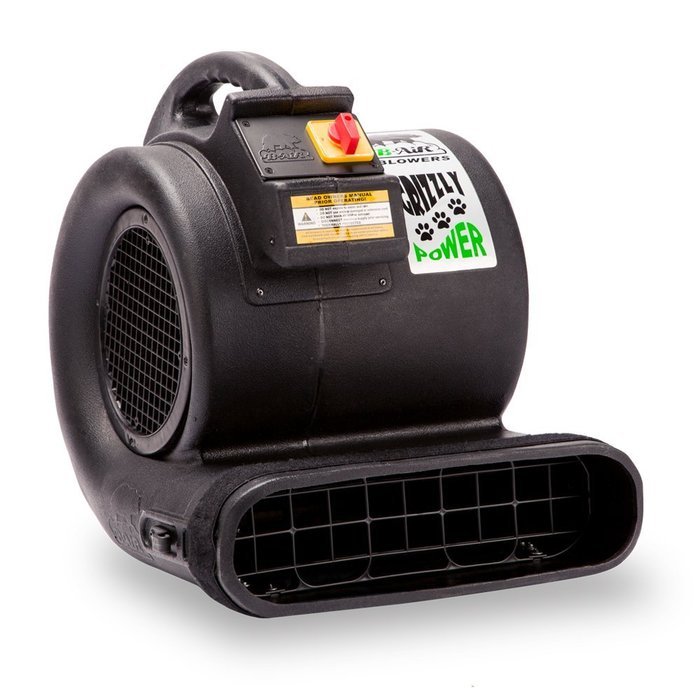 Grizzly ETL Certified Pet Cage Dryer Air Mover, Green N7
