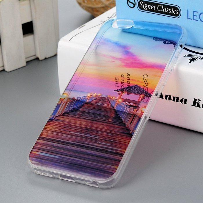 iPhone 6S Plus Case,iPhone 6 Plus Case (5.5") - Scenery Series Slim Fit Shock-absorption Soft TPU Rubber Skin... N45