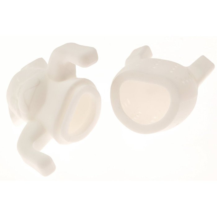 A.B Crew Mr and Miss Pug Silicone Tea Infuser Set of 2 Cute Teacup Strainer Teapot Filter Best for Loose Leaf