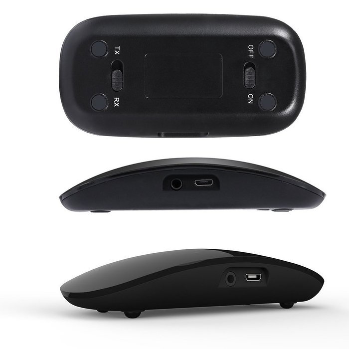 Bluetooth Transmitter Receiver, Portable 3.5mm Wireless Audio Adapter for Home Stereo, Headphone, Speakers, TV... N2