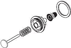 Aqua Plumb 5307074 Sloan G50A Gem Handle Repair Kit by Aqua Plumb