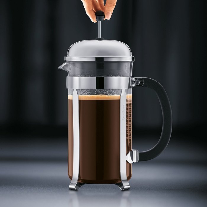Bodum Caffettiera French Press Coffee Maker: 8 Cup, Assorted Colors