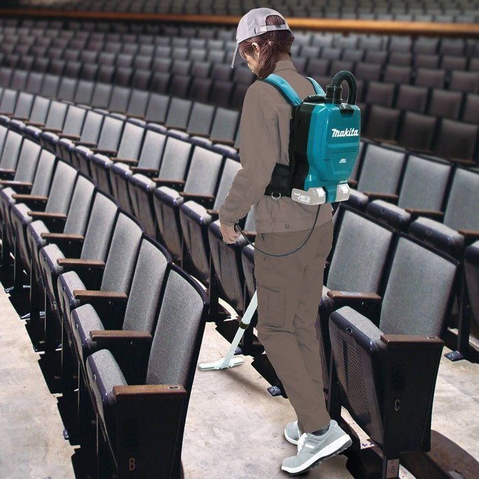 Makita XCV05Z 18V X2 LXT Lithium-Ion Brushless Cordless 1/2 gallon HEPA Filter Backpack Vacuum N5
