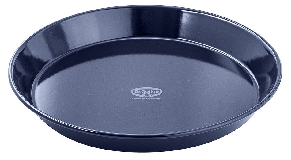 Dr. Oetker 2361 Enamel Pie Plate, 12-Inch