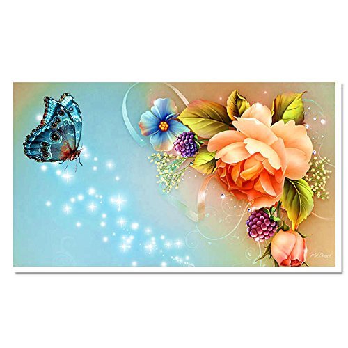 EverTrust(TM) new arrival diamond embroidery flowers modern full square resin particle mosaic landscape home painting
