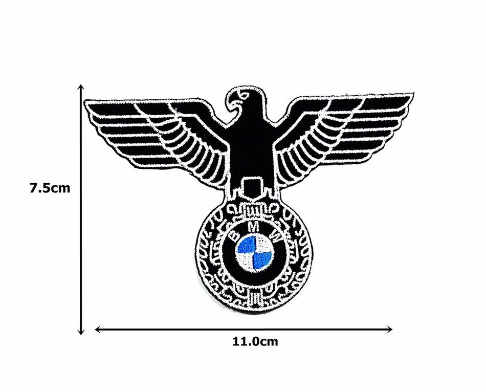 BMW German Bundesadler Eagle Coat of Arms World WAR Ww Ii GSA Toppa Mottorrad Motorcycles Jacket Polo Shirt T-shirt...