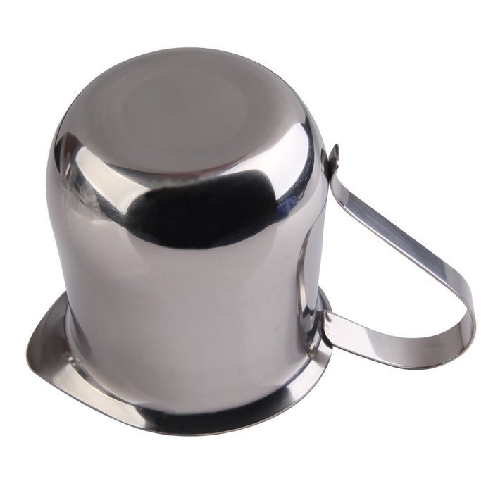 Awakingdemi Stainless Steel Coffee Shop Small Milk Cream Waist Shape Cup Jug 5OZ(150ml) N2