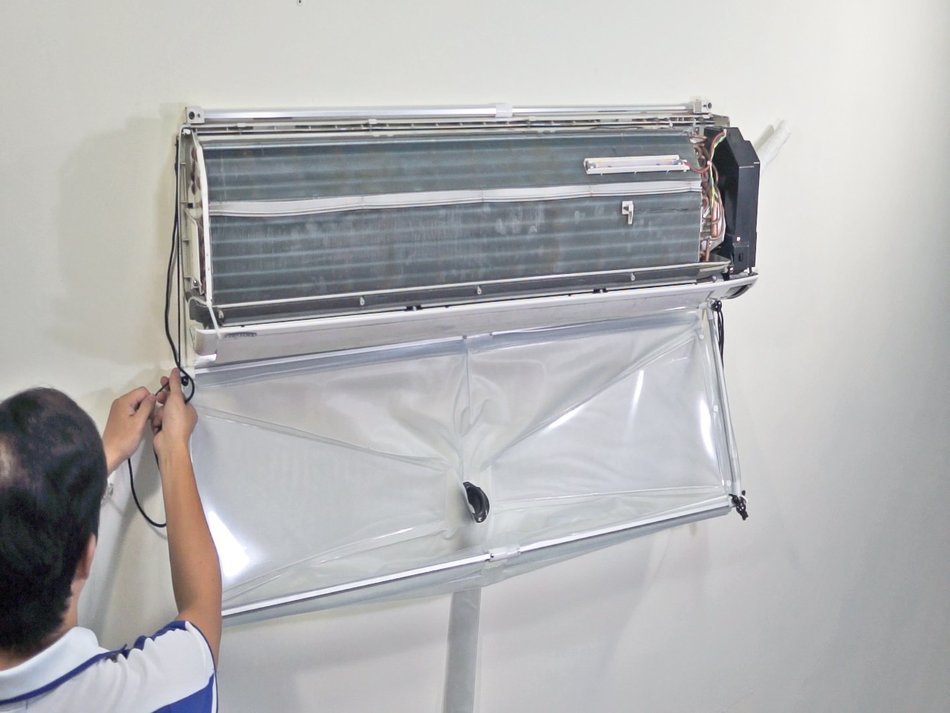 Open Type Cleaning Cover to Wash Air Conditioner N6