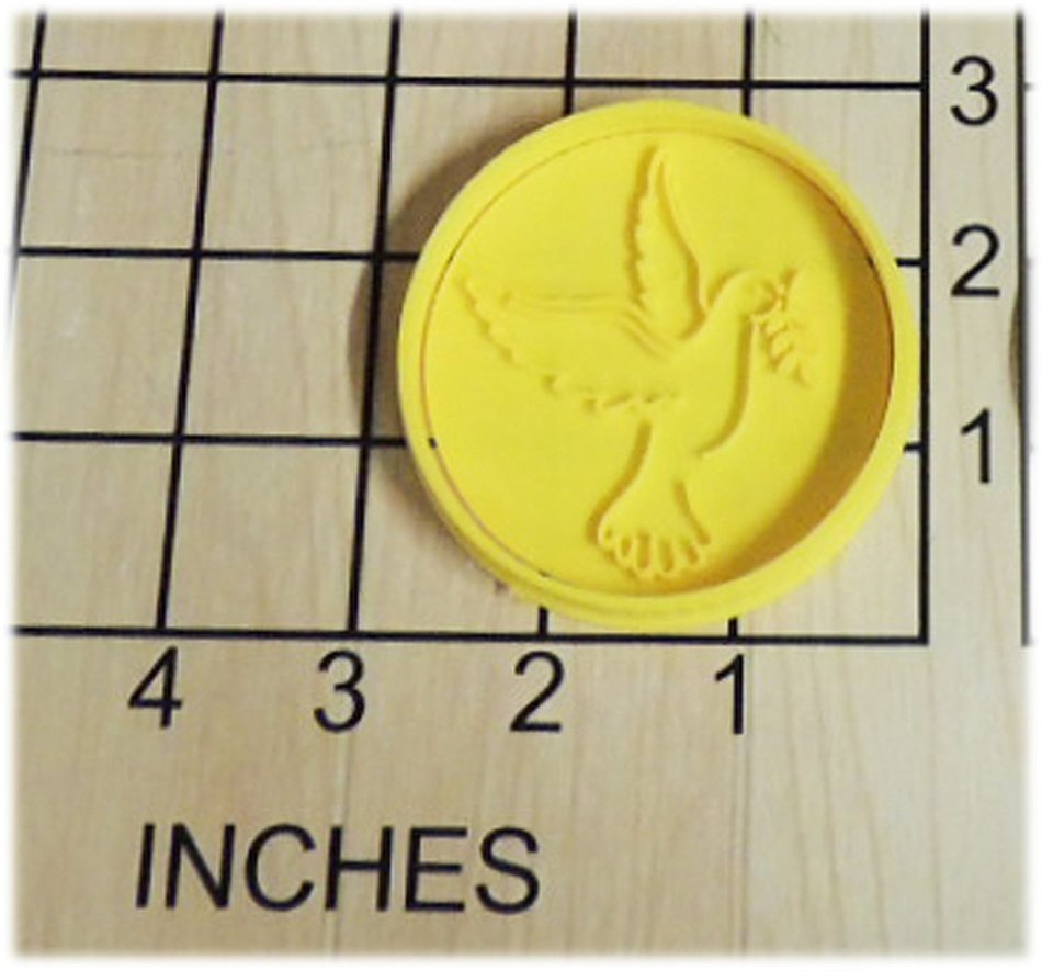 Dove Fondant Cookie Cutter and Stamp #1325