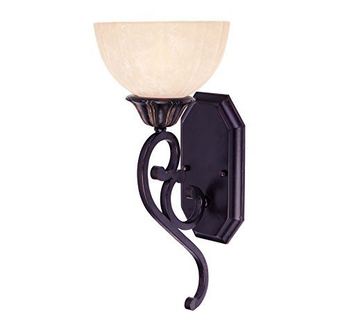 Savoy House 9-050-1-59 Sconce with Pompei Shades, Distressed Bronze Finish by Savoy House