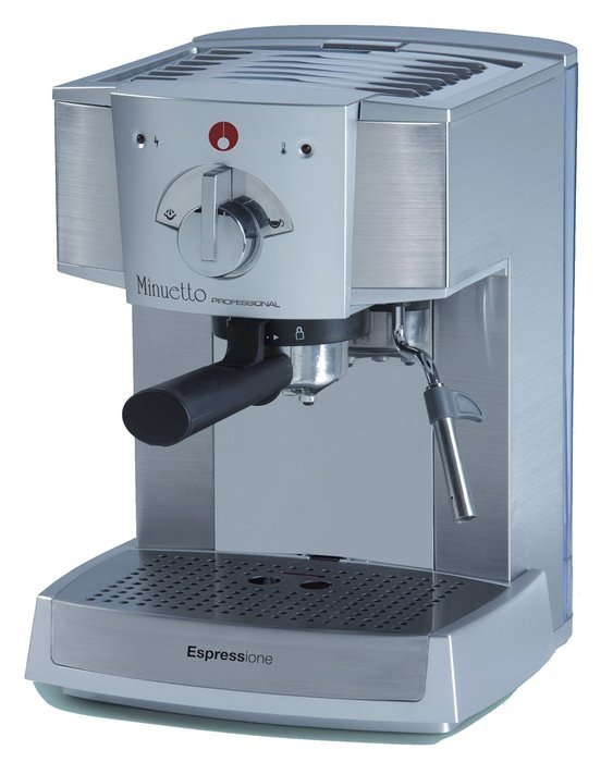 Espressione Caf&eacute; Minuetto Professional Thermoblock Espresso Machine, Silver