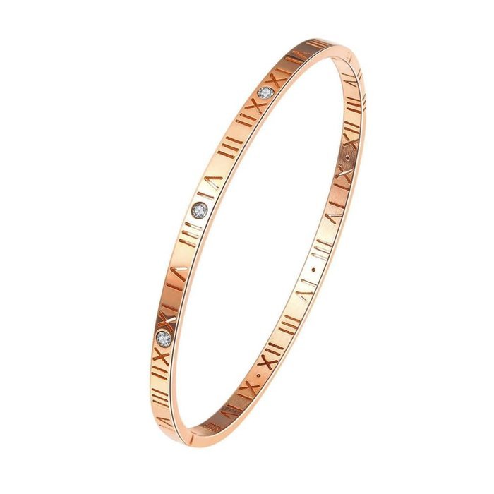 AutumnFall Women's Swarovski Crystal Accented Gold-Tone and Black Bangle Watch with Bracelet Set (609GB) N37