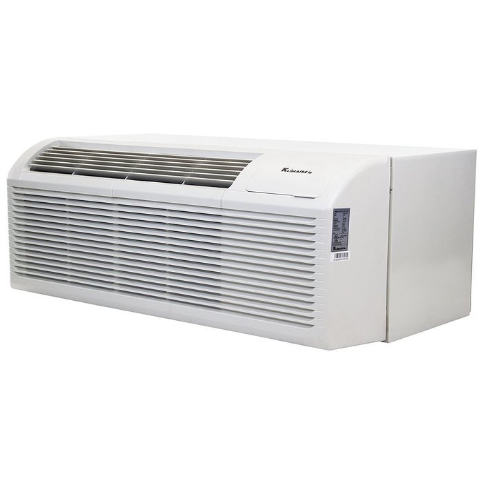 Klimaire KTHN012E3H211-BC 12000 BTU 10.5 EER PTHP Heat Pump with 3kW Auxiliary Electric Heater N6