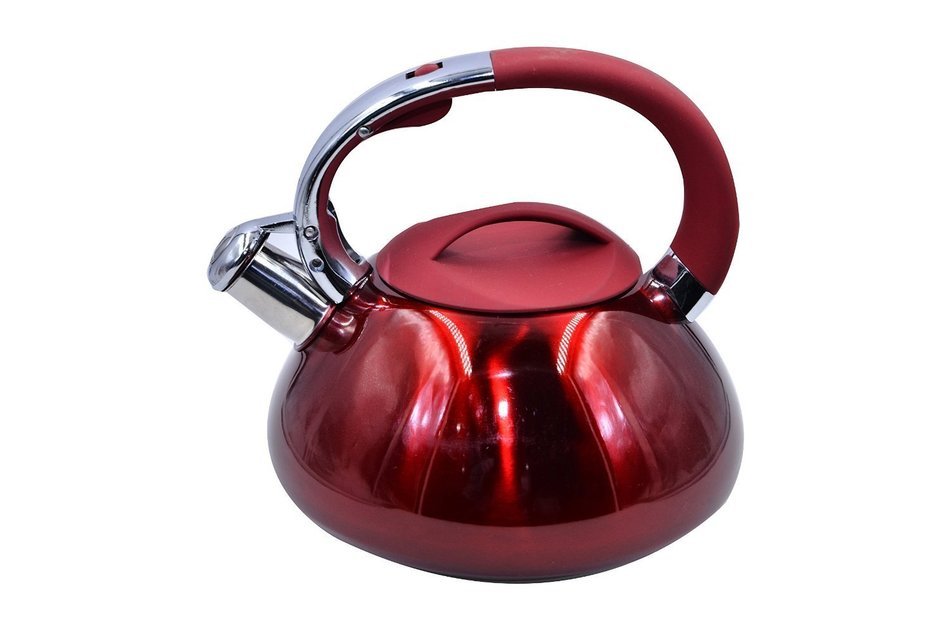 QUBIC INC- 2.5ltr. Kettle with Full Stainless Steel Handle - Empire Red