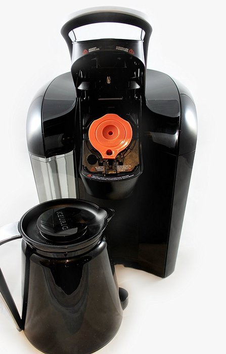 PureJava Reusable Carafe K Cup ~ Carafe Keurig Coffee Filter ~ Refillable, Reusable K Carafe ~ Crafted for K500... N3