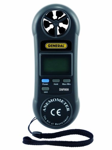 General Tools & Instruments DAF800 Mini Digital Airflow Meter by General Tools & Instruments